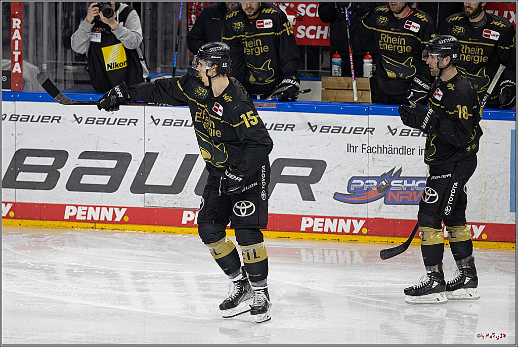 PENNY DEL;  Koelner Haie - Bietigheim Steelers; Koeln, 05.03.2023